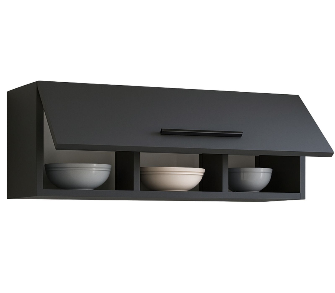 ארונית קלאפה 95/30 לתלייה לאורך או לרוחב דגם רונית RONIT אפור פחם