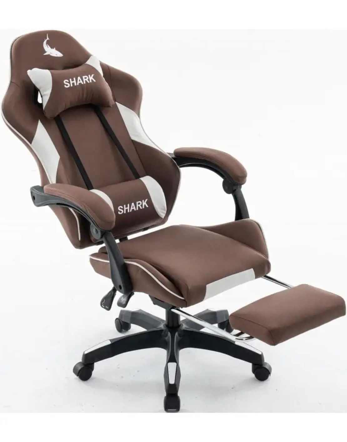 כיסא גיימינג לנוער דגם שארק Shark חום