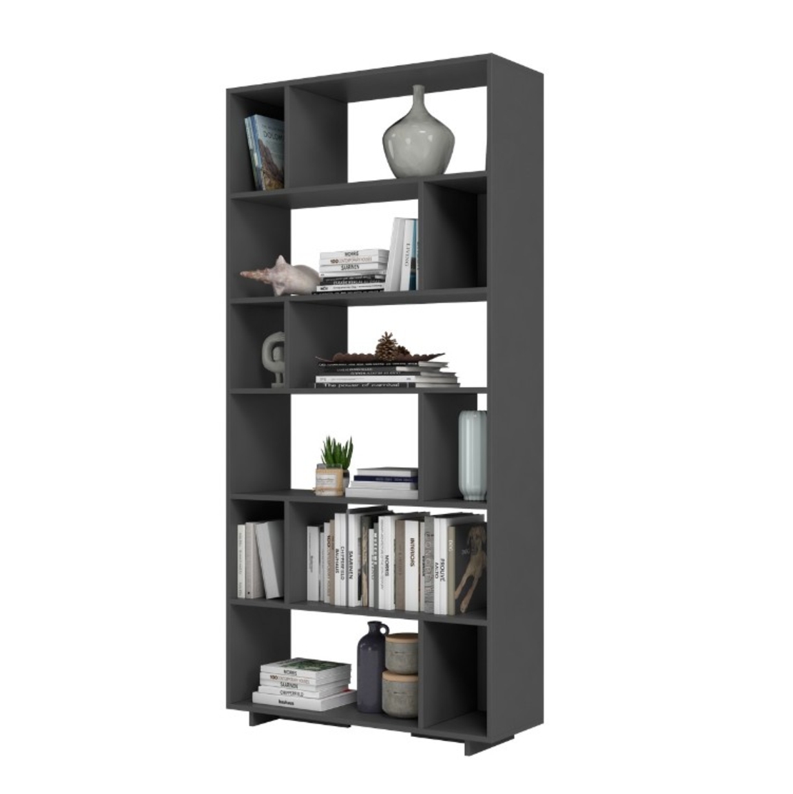 כוורת כוננית מדפים רוחב 90 דגם לופט LOFT שחור