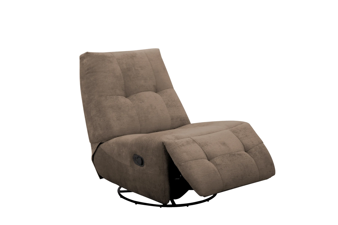 כורסת טלוויזיה מסתובבת עם מנגנון נדנוד והדום נשלף דגם ליאור חום