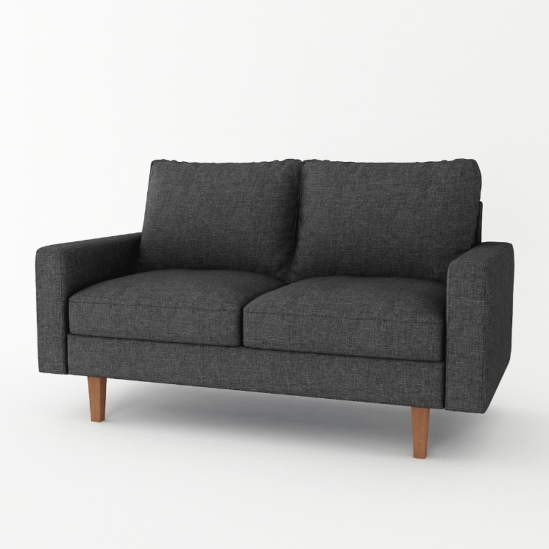 ספה דו-מושבית מעוצבת דגם לרה LARA אפור כהה