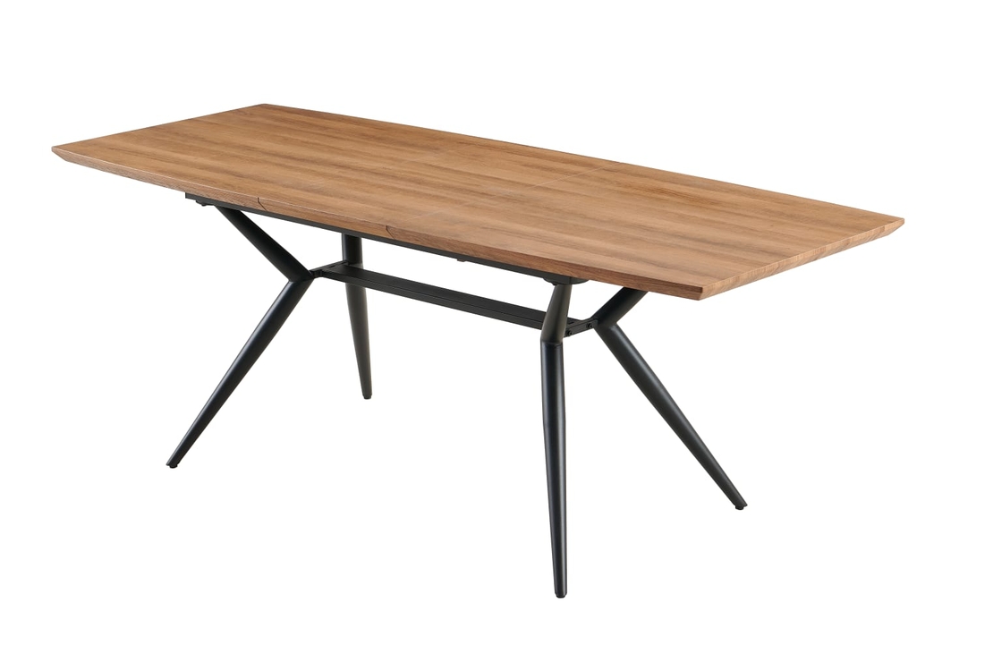 פינת אוכל מלבנית נפתחת מעוצבת מעץ איכותי כולל 6 כסאות דגם סלבריטי