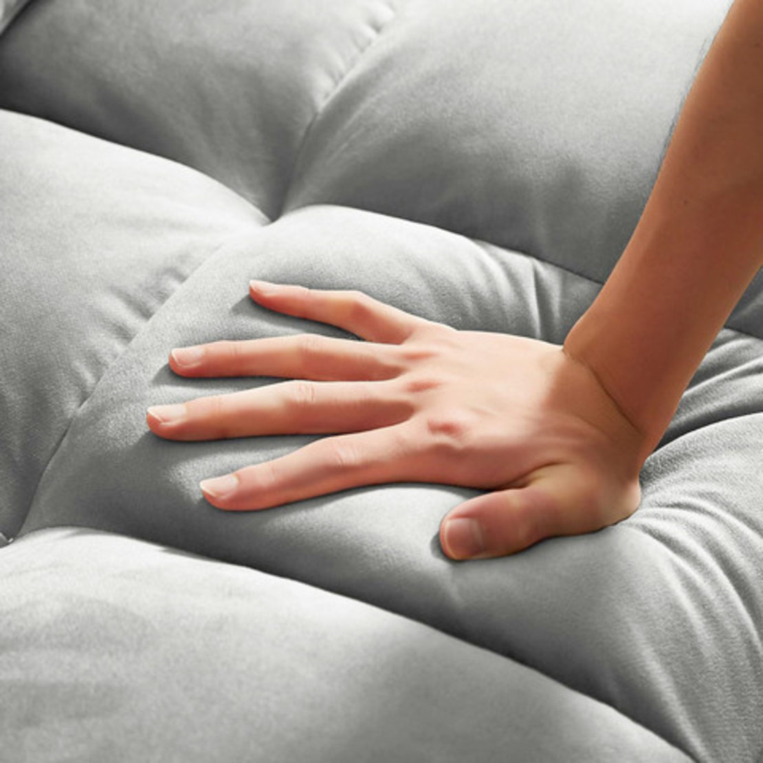 ספה נפתחת זוגית סיינה Sienna אפור בהיר