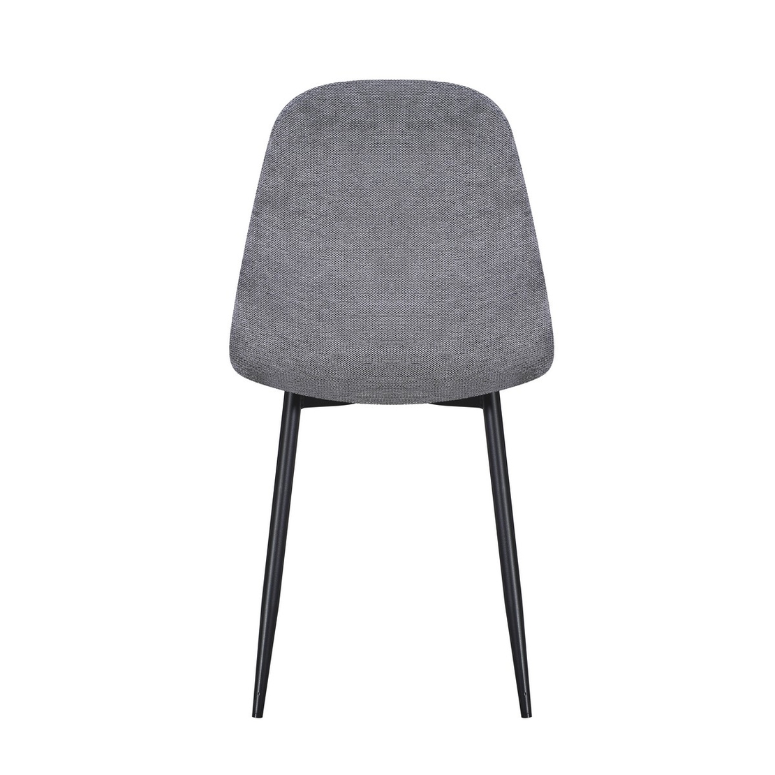 סט 4 כסאות אוכל מרופדים בד דגם אייאנה IENA אפור