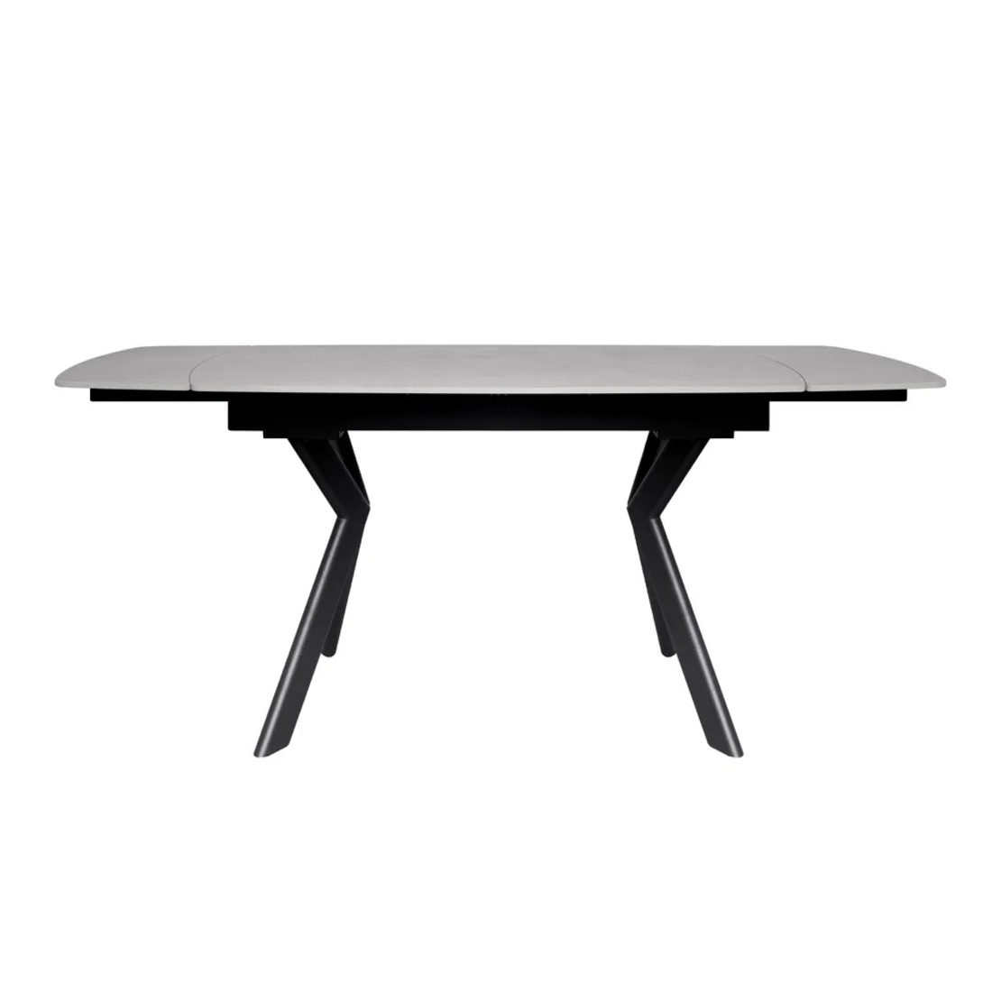 שולחן אוכל אבן קרמית נפתח דגם גפן 120 סהרה