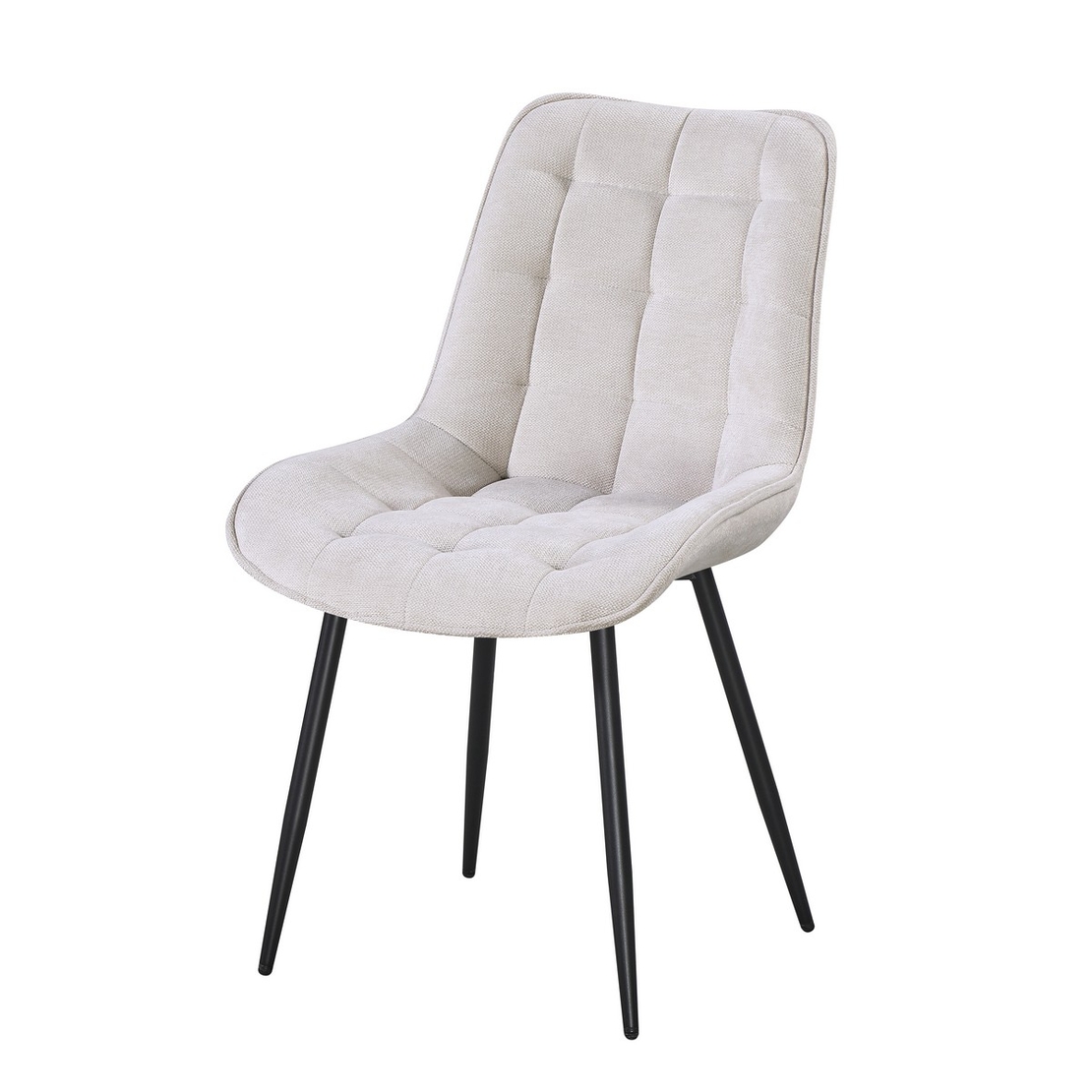 סט 4 כסאות לפינת אוכל מרופדים דגם ג’ספר JASPER בז'