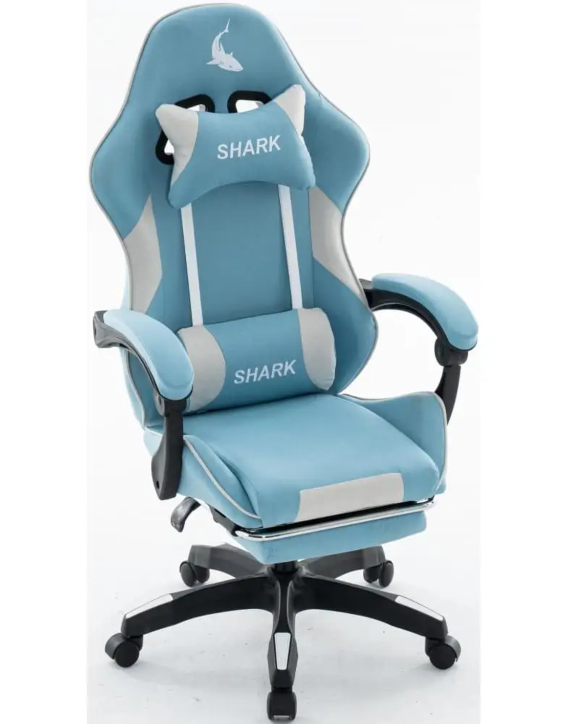 כיסא גיימינג לנוער דגם שארק Shark תכלת
