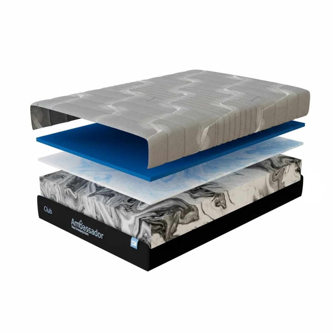 מזרן למיטה זוגית ויסקו קירור אורתופדי דגם CLUB