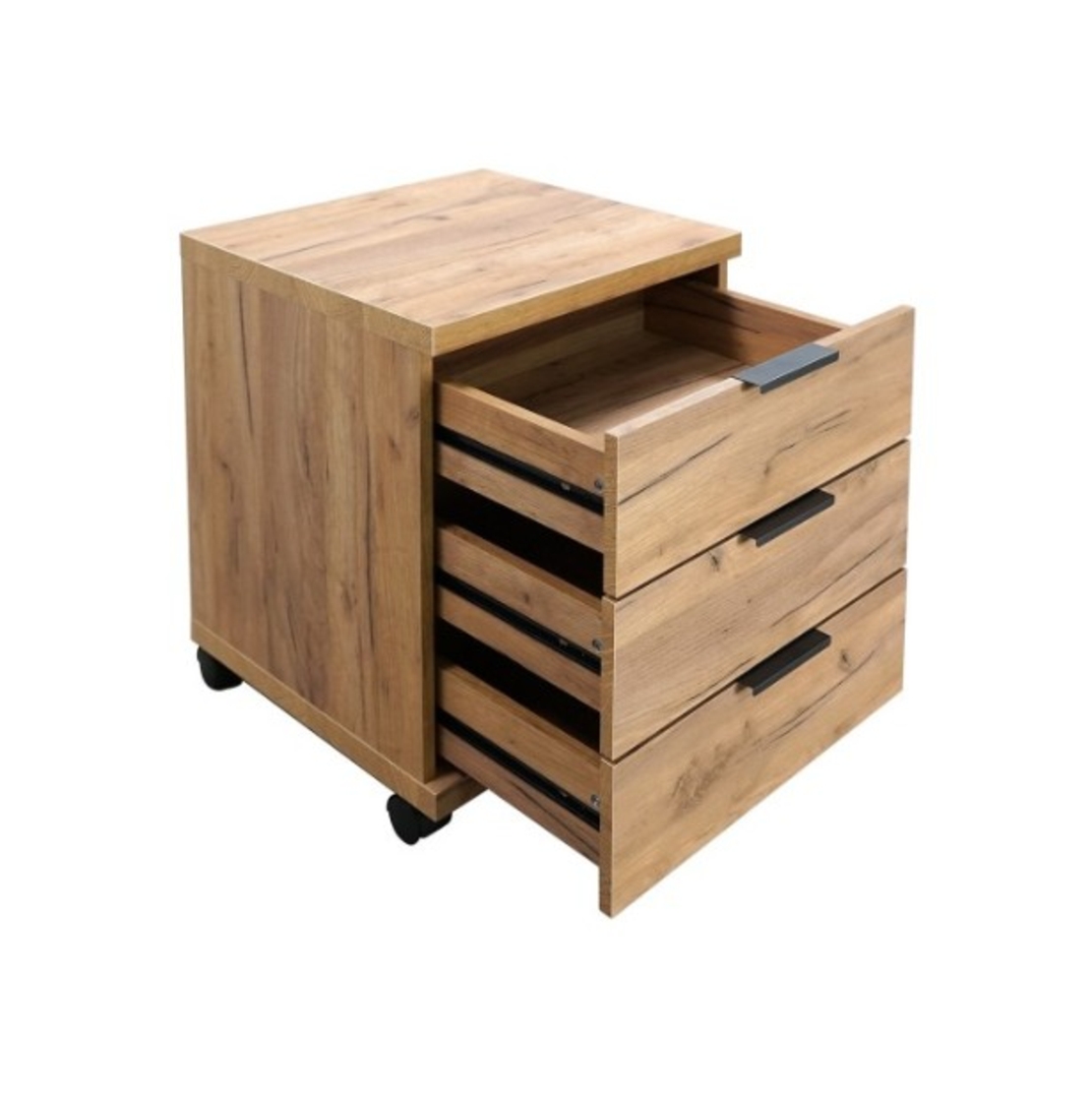 שידת 3 מגירות ניידת דגם אמיר