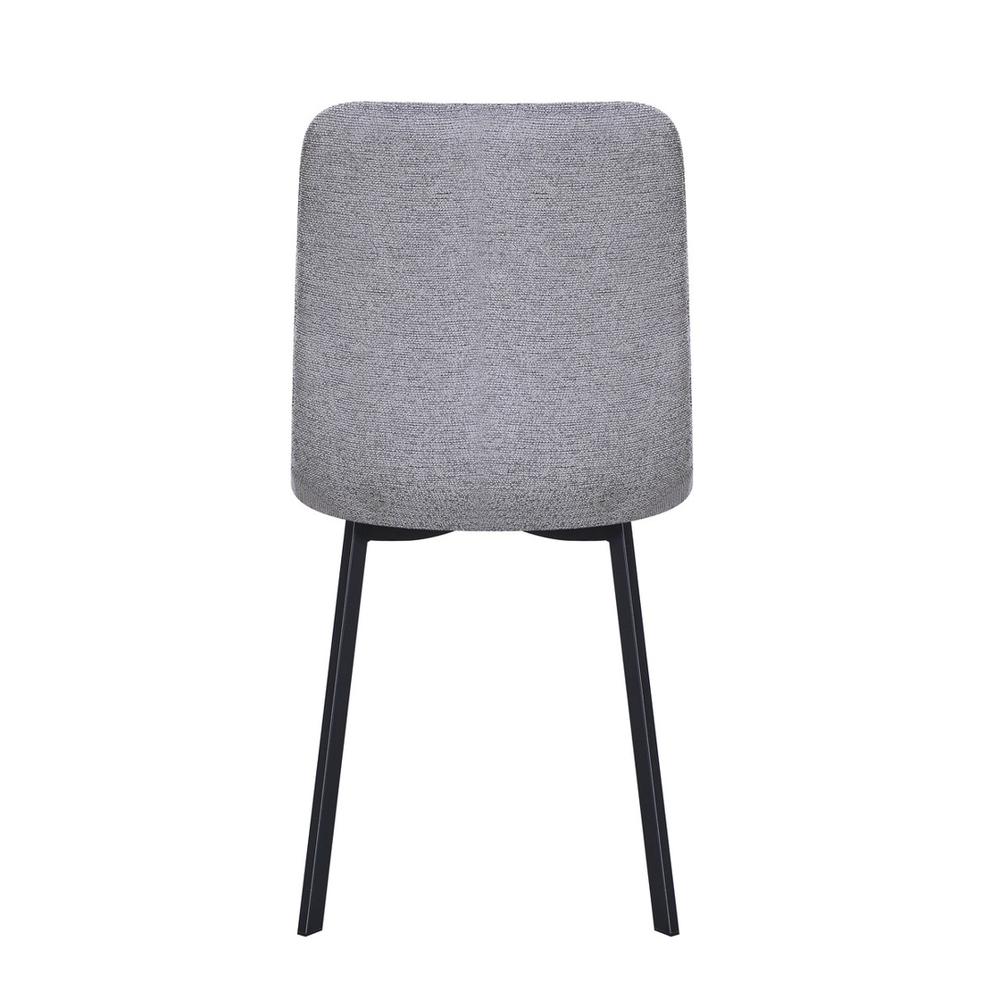 סט 4 כסאות אוכל מרופדים בד קטיפה דגם זאורוס SAURUS אפור