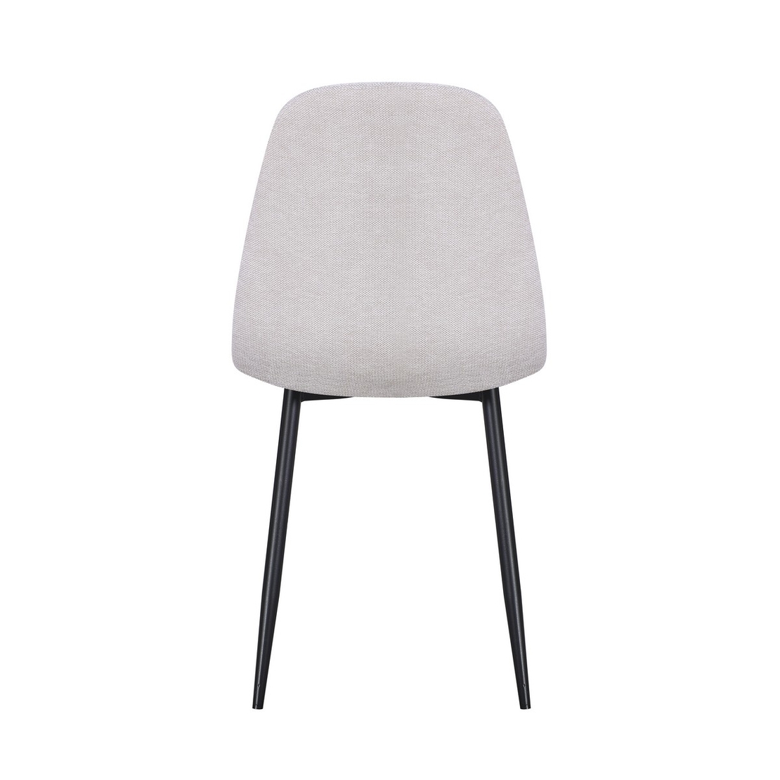 סט 4 כסאות אוכל מרופדים בד דגם אייאנה IENA בז'