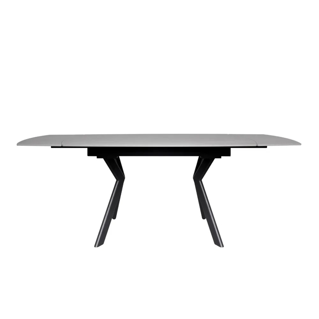 שולחן אוכל אבן קרמית נפתח דגם גפן 140 סהרה