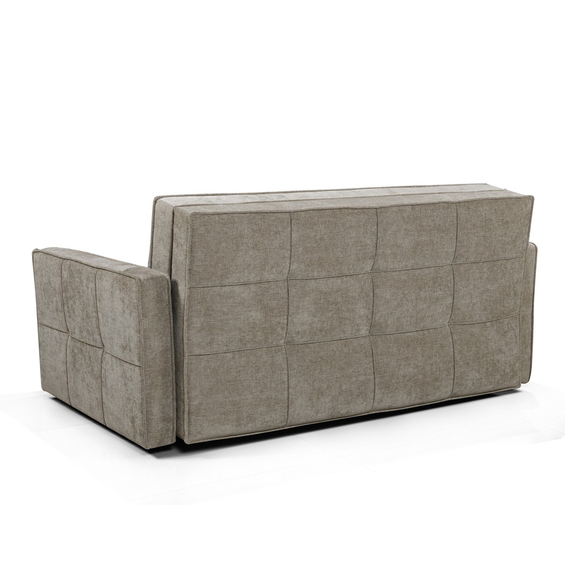 ספה נפתחת למיטה זוגית עם ארגז מצעים דגם דומוס DOMUS בז'