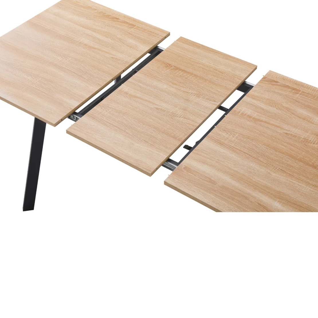 פינת אוכל נפתחת כולל ו-4 כסאות מרופדים דגם רומי אלון-שירה