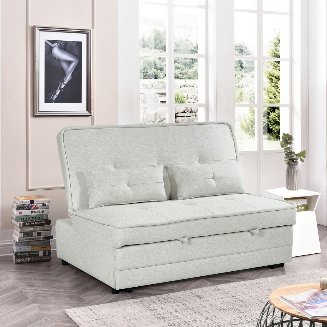 ספה דו מושבית נפתחת למיטה זוגית דגם סטורו SATORO ב'ז