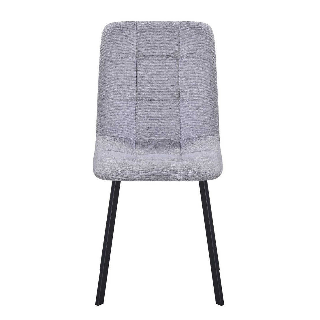 סט 4 כסאות אוכל מרופדים בד קטיפה דגם זאורוס SAURUS אפור