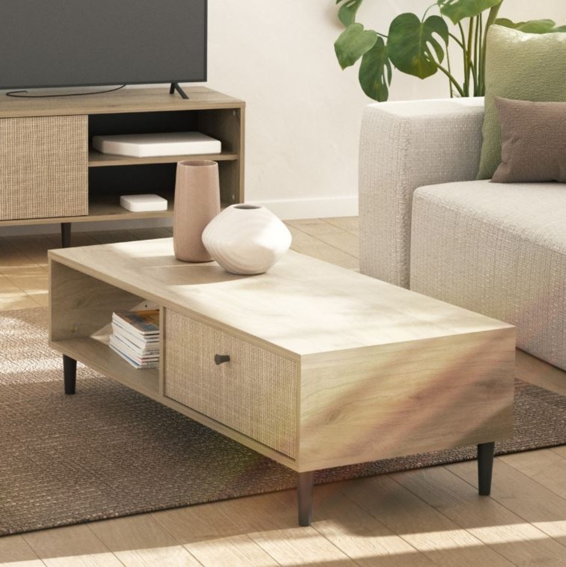 שולחן סלון עם מגירה דגם סייגון SAIGON