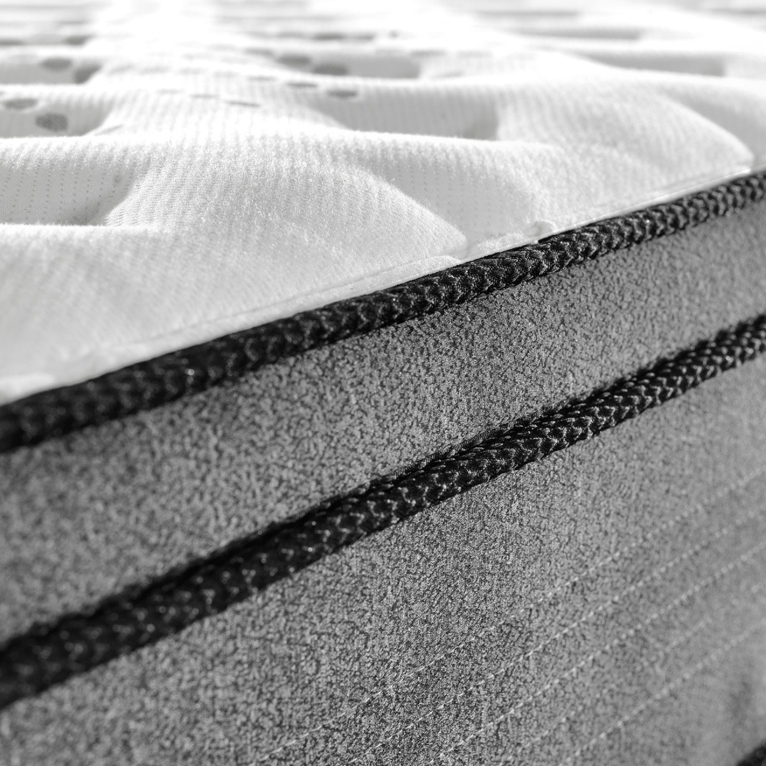 מזרן קפיצים מבודדים למיטה זוגית עם שכבת ויסקו ג'ל AMBASSADOR דגם פרו-ויסקו