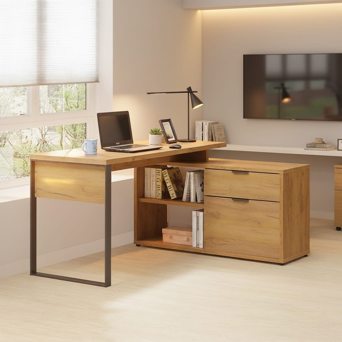 שולחן כתיבה פינתי דגם גארי