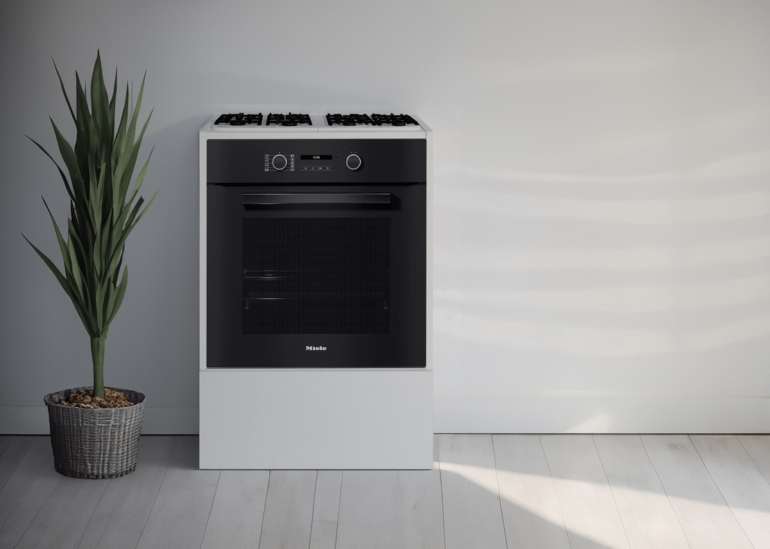 ארון שירות לתנור בילט אין וכיריים דגם בזלת לבן