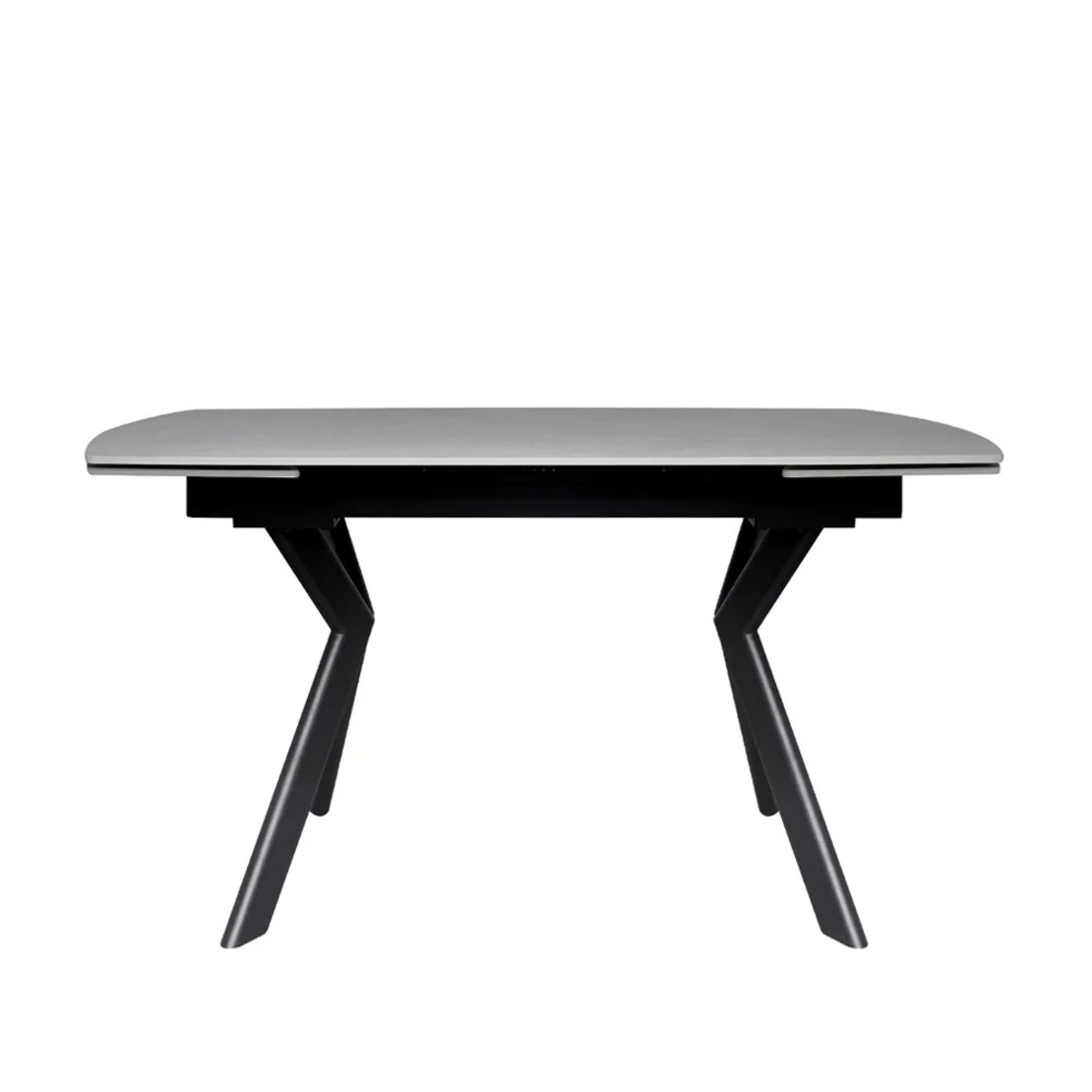 שולחן אוכל אבן קרמית נפתח דגם גפן 140 אבן