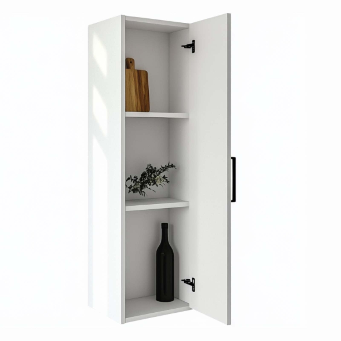 ארונית קלאפה 95/30 לתלייה לאורך או לרוחב דגם רונית RONIT לבן