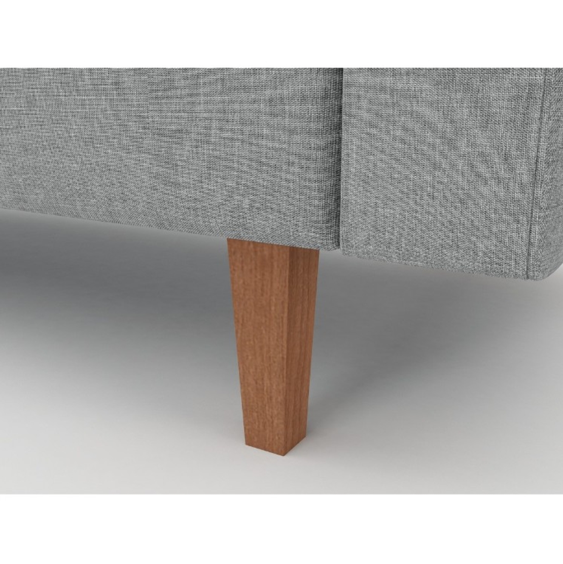 ספה דו-מושבית מעוצבת דגם לרה LARA אפור בהיר