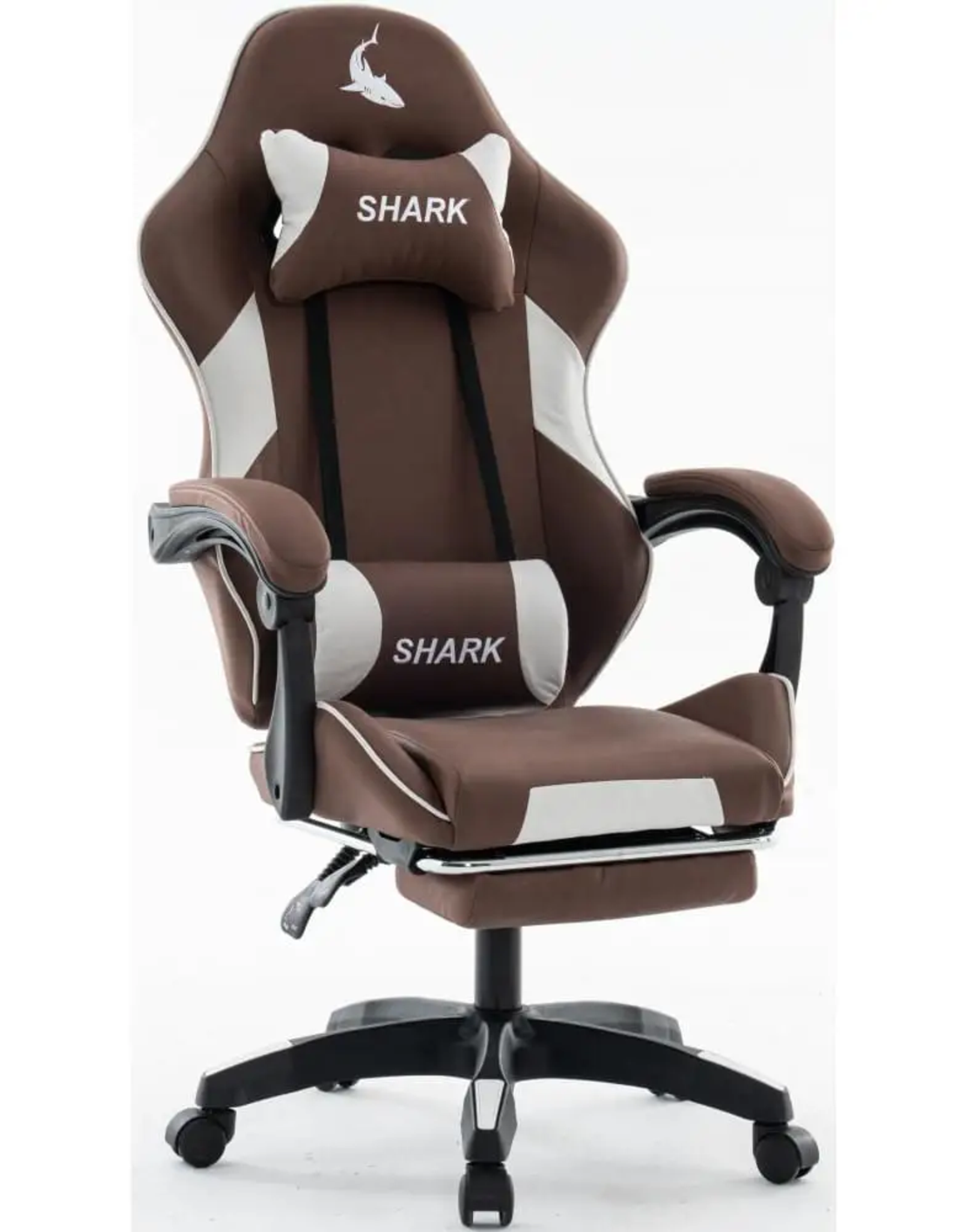 כיסא גיימינג לנוער דגם שארק Shark חום