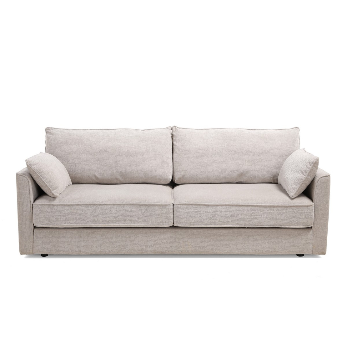 ספה תלת מושבית נפתחת למיטה זוגית דגם פר-אקס PAREX קפוצ’ינו