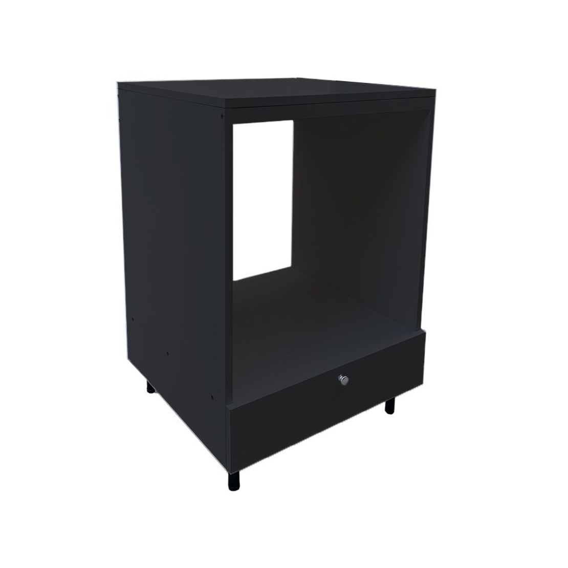 ארון שירות לתנור בילט אין דגם קיסר שחור