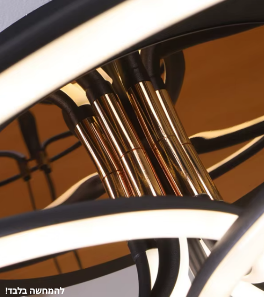 زهرة عملاقة | مصباح سقف فاخر 108 واط بتصميم زهري انسيابي