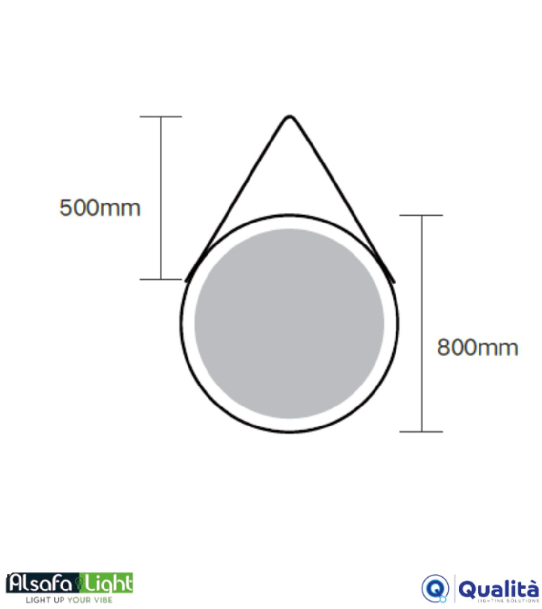מראת לד תלויה 