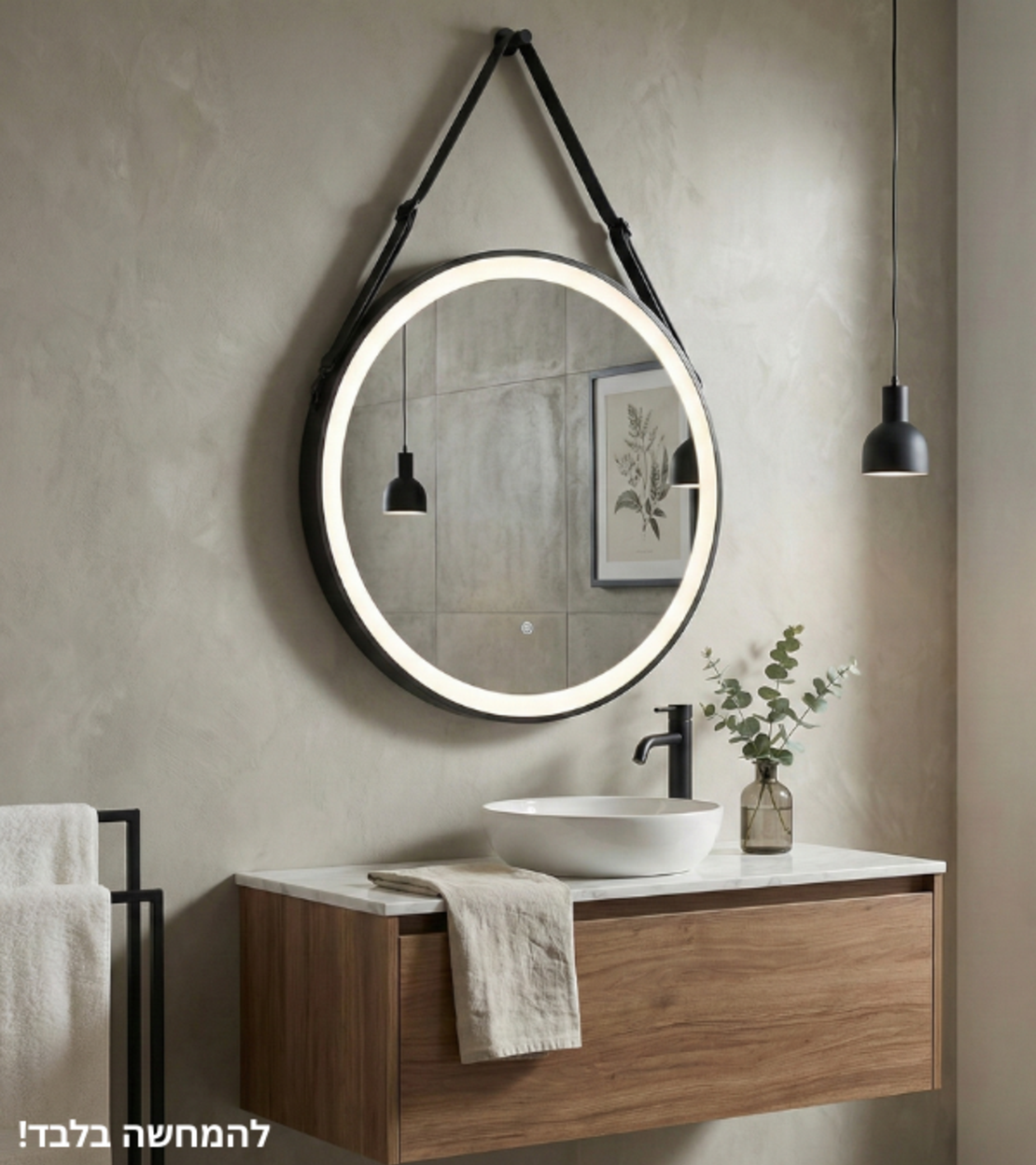 מראת לד תלויה 