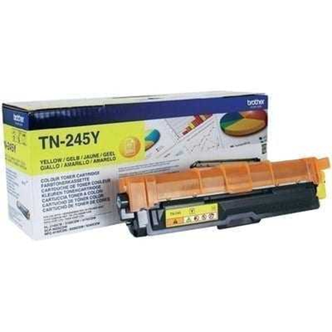 טונר מקורי צהוב brother tn245y