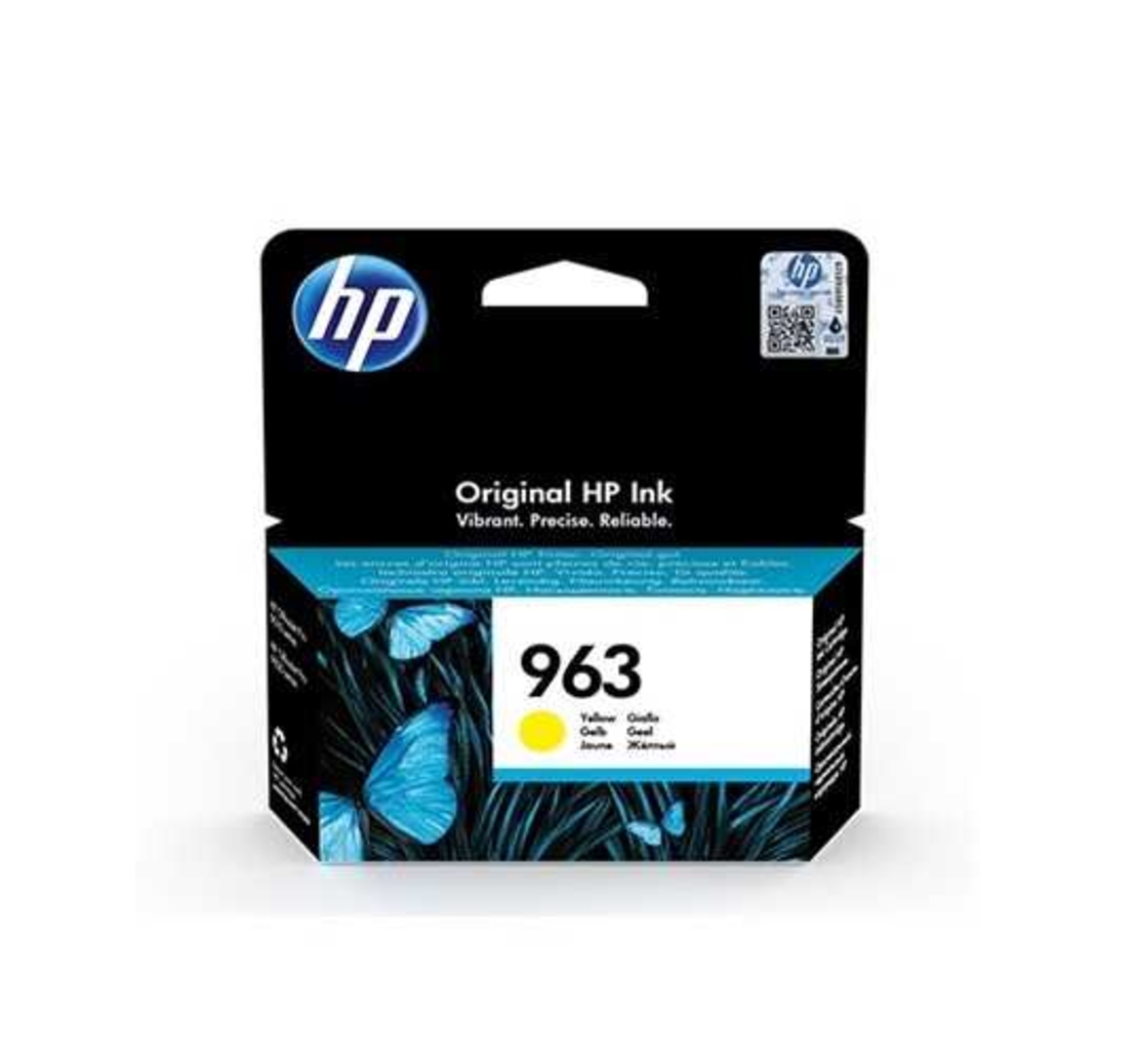 ראש דיו צהוב מקורי HP 963 3JA25AE