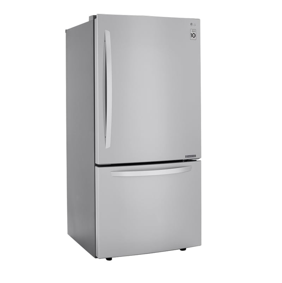 מקרר מקפיא תחתון 720 ליטר נטו LG GM859RSCE עם התקן שבת מובנה - גימור נירוסטה