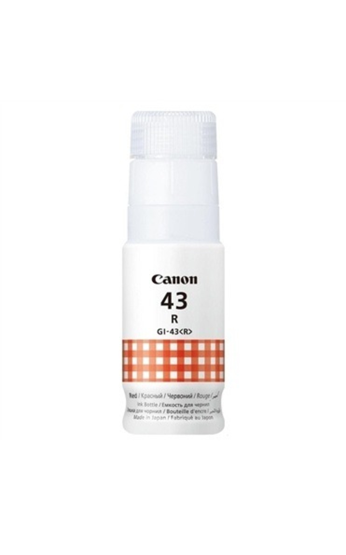 מיכל דיו אדום מקורי Canon gi43 R
