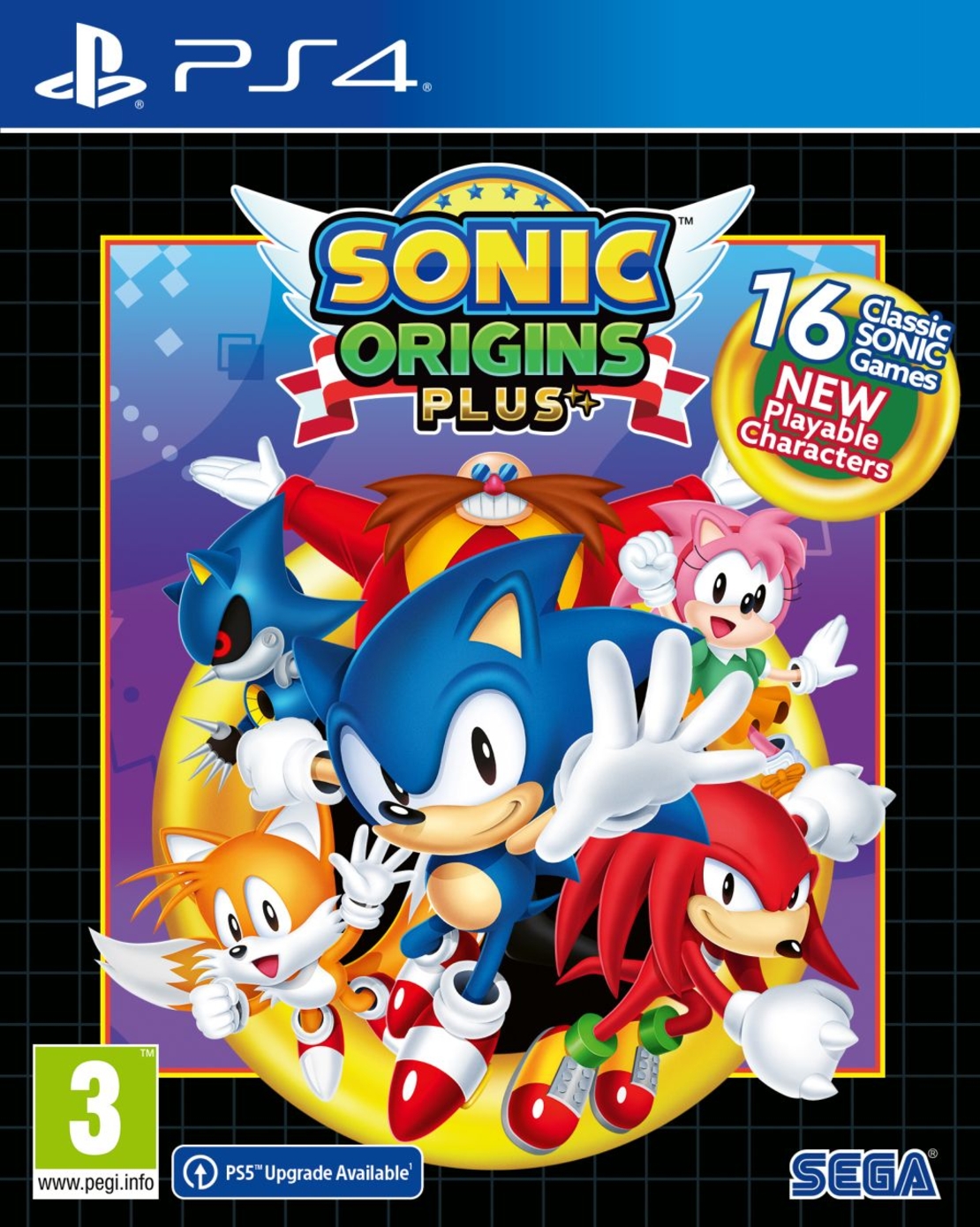 PS4 SONIC ORIGINS PLUS LIMITED D1 EDITION