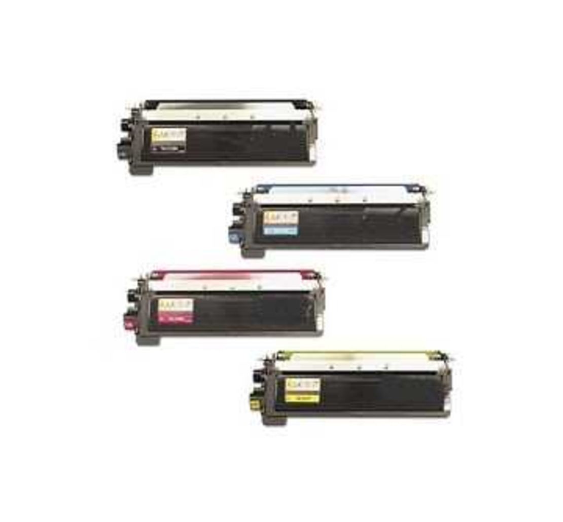 סט 4 טונרים brother tn230 bk/c/m/y
