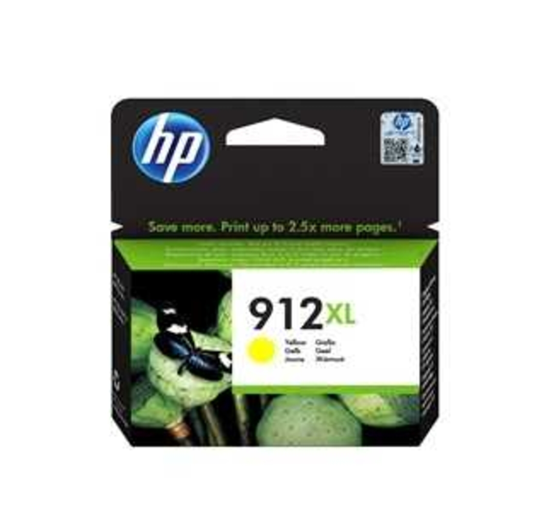 ראש דיו צהוב מקורי HP 912XL 3YL83AE