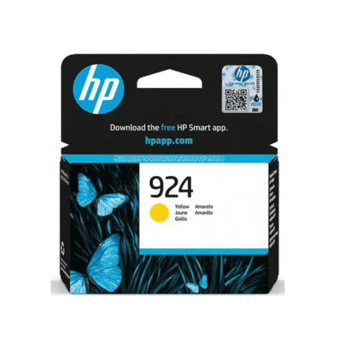 ראש דיו צהוב מקורי HP 924 4K0U5NE
