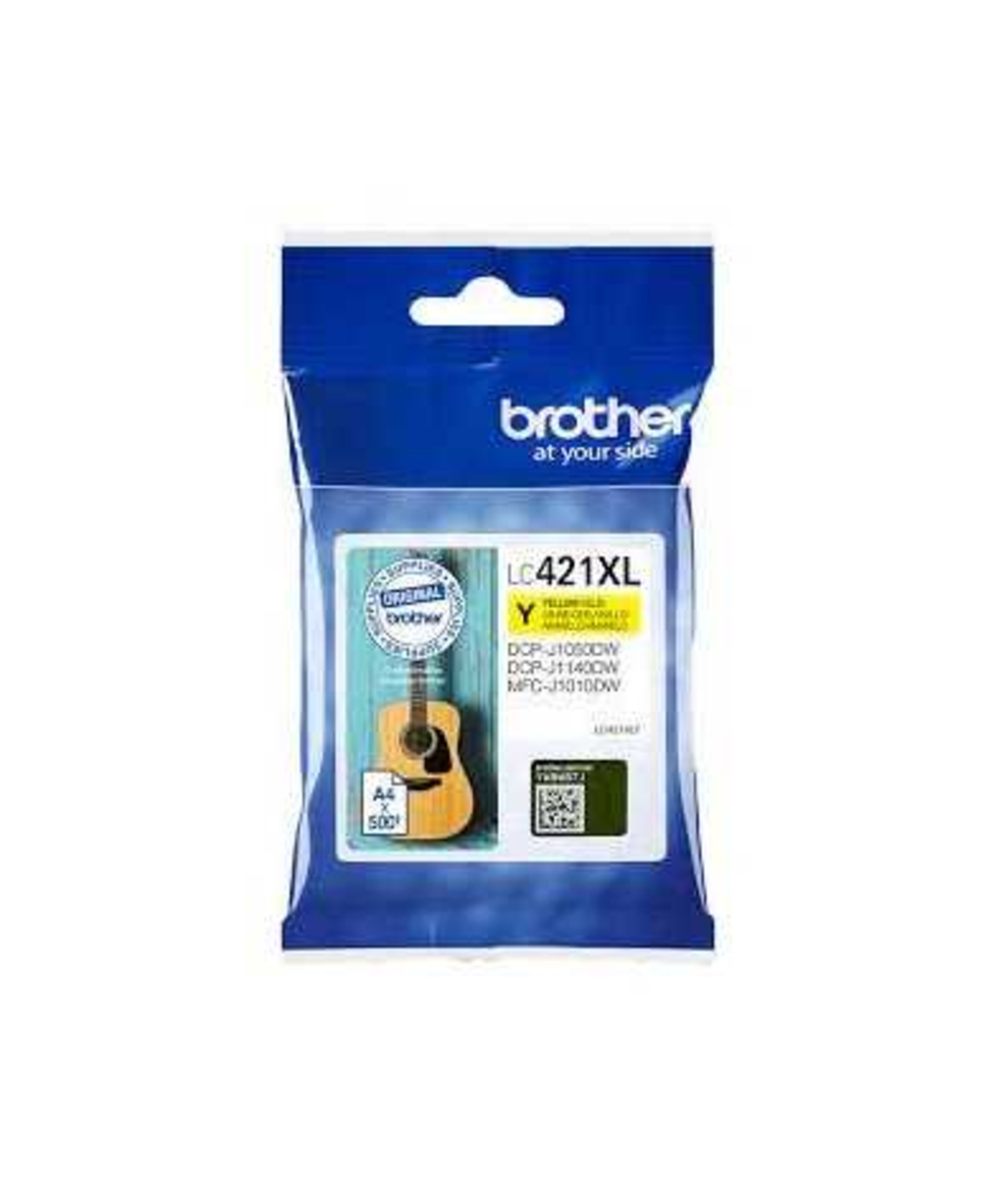 ראש דיו צהוב מקורי brother lc421xl y