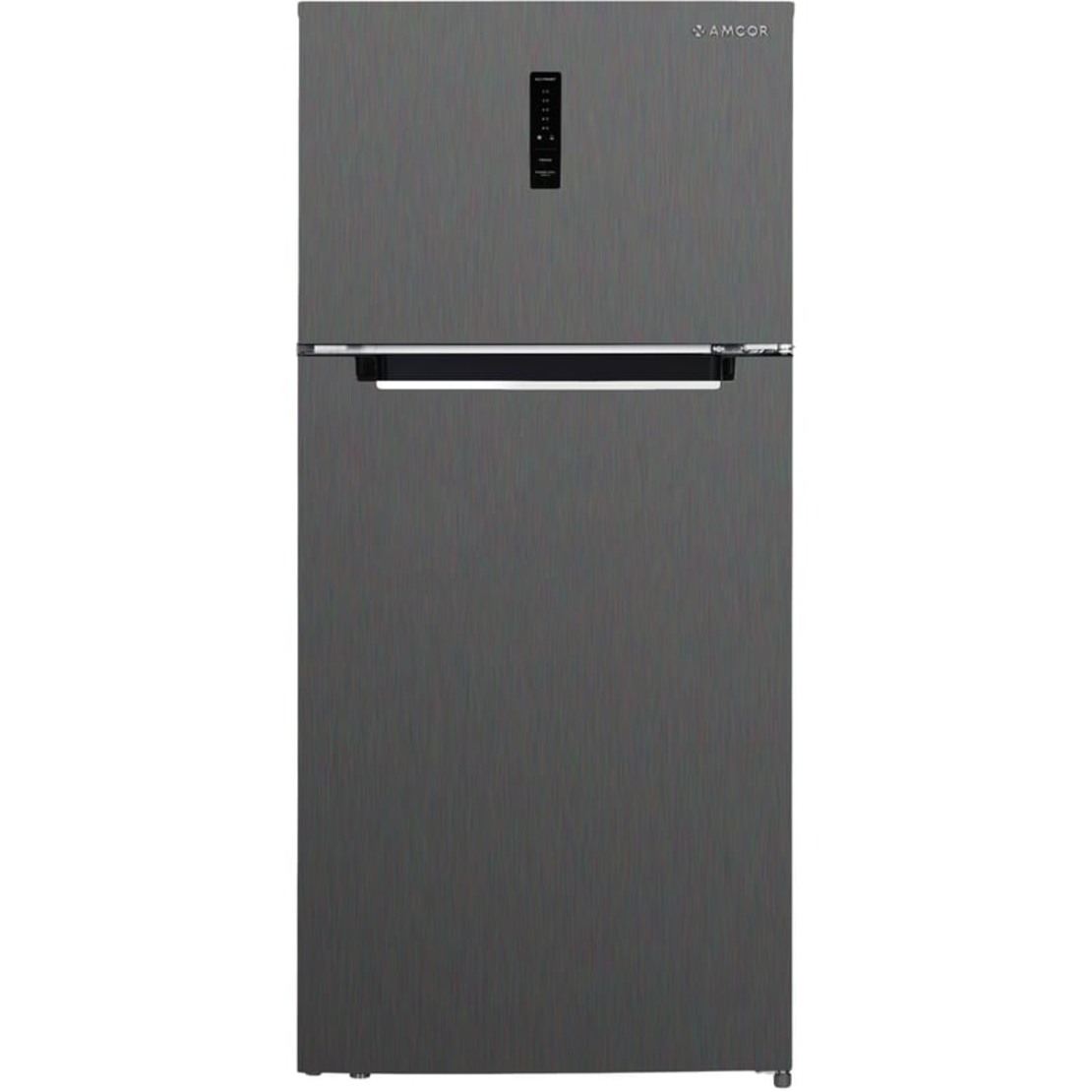 מקרר מקפיא עליון 480 ליטר נטו אמקור Amcor TMR480NHSS - גימור נירוסטה