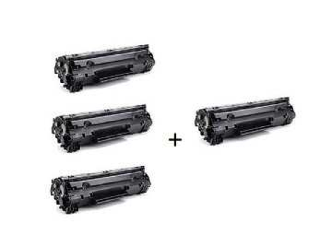 קנה 3 טונרים תואמים canon crg737 וקבל טונר נוסף חינם!