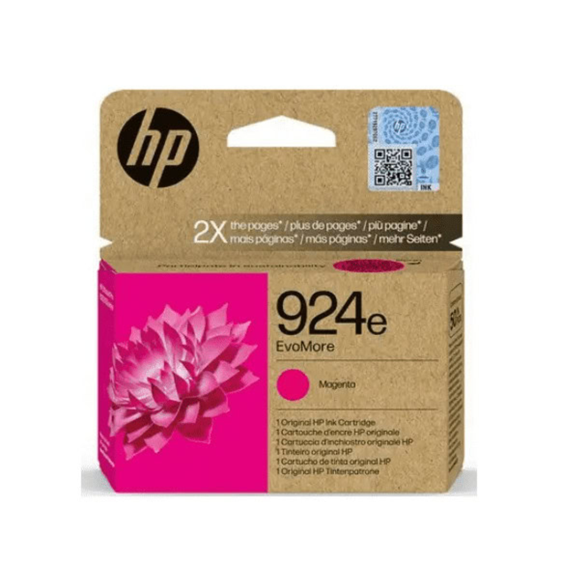 ראש דיו אדום מקורי HP 924E 4K0U8NE