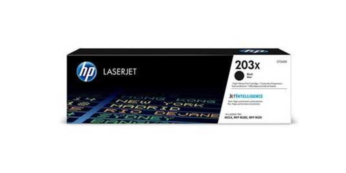 טונר שחור מקורי hp 203x cf540x bk