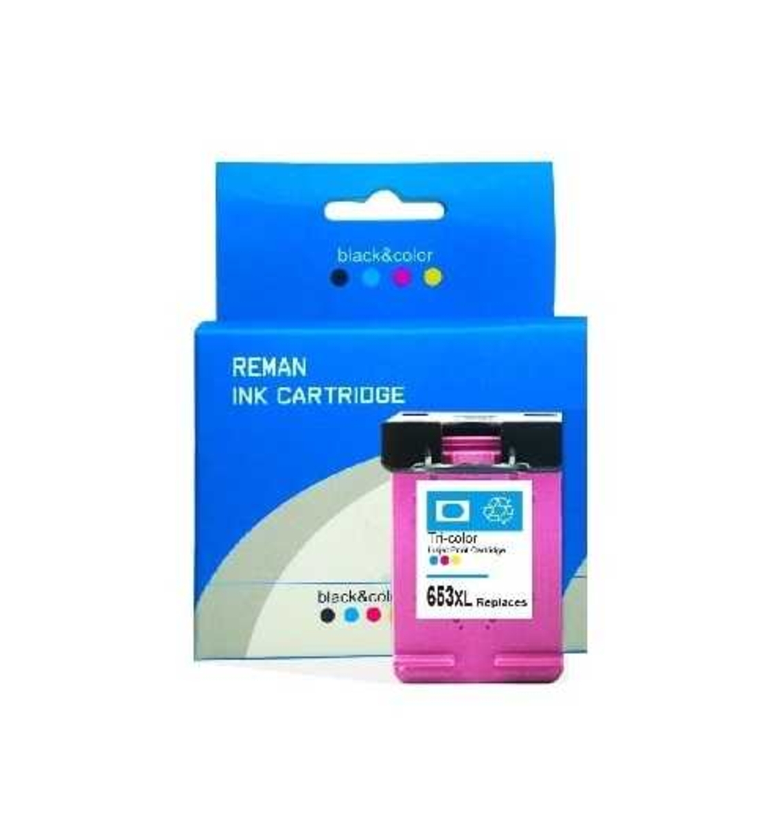 ראש דיו צבעוני תואם HP 653xl