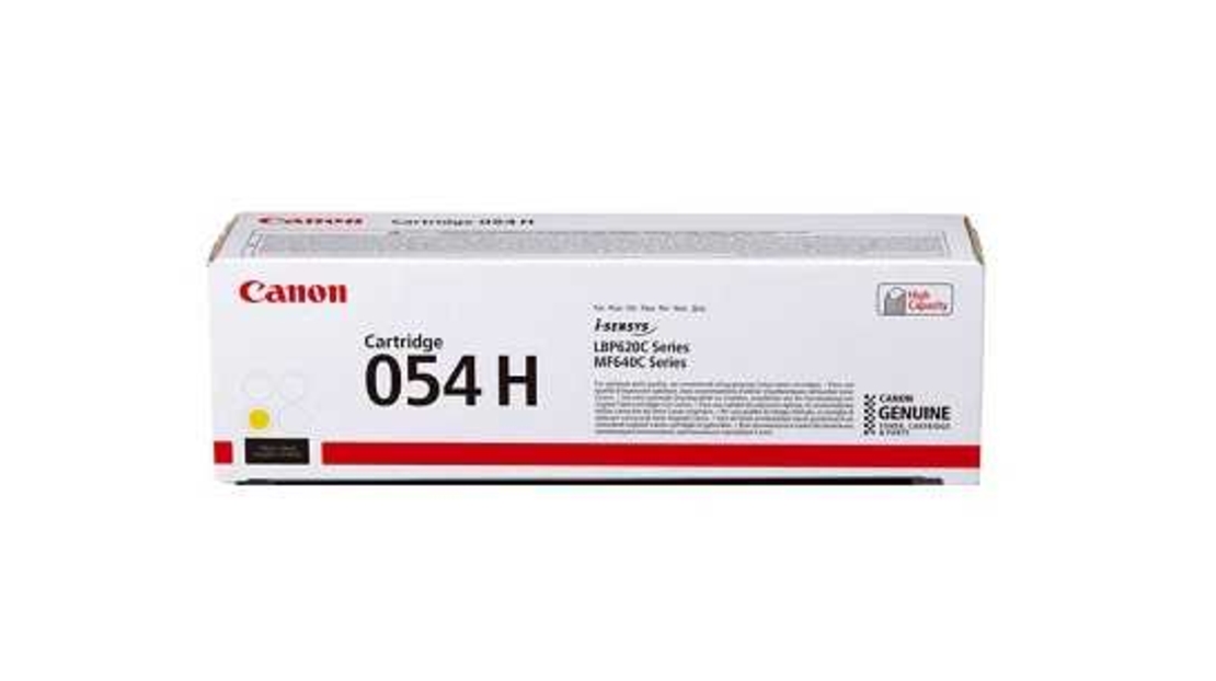 טונר צהוב מקורי CANON CRG054H Y