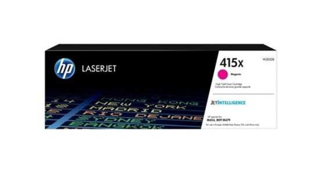 טונר אדום מקורי HP 415X W2033X