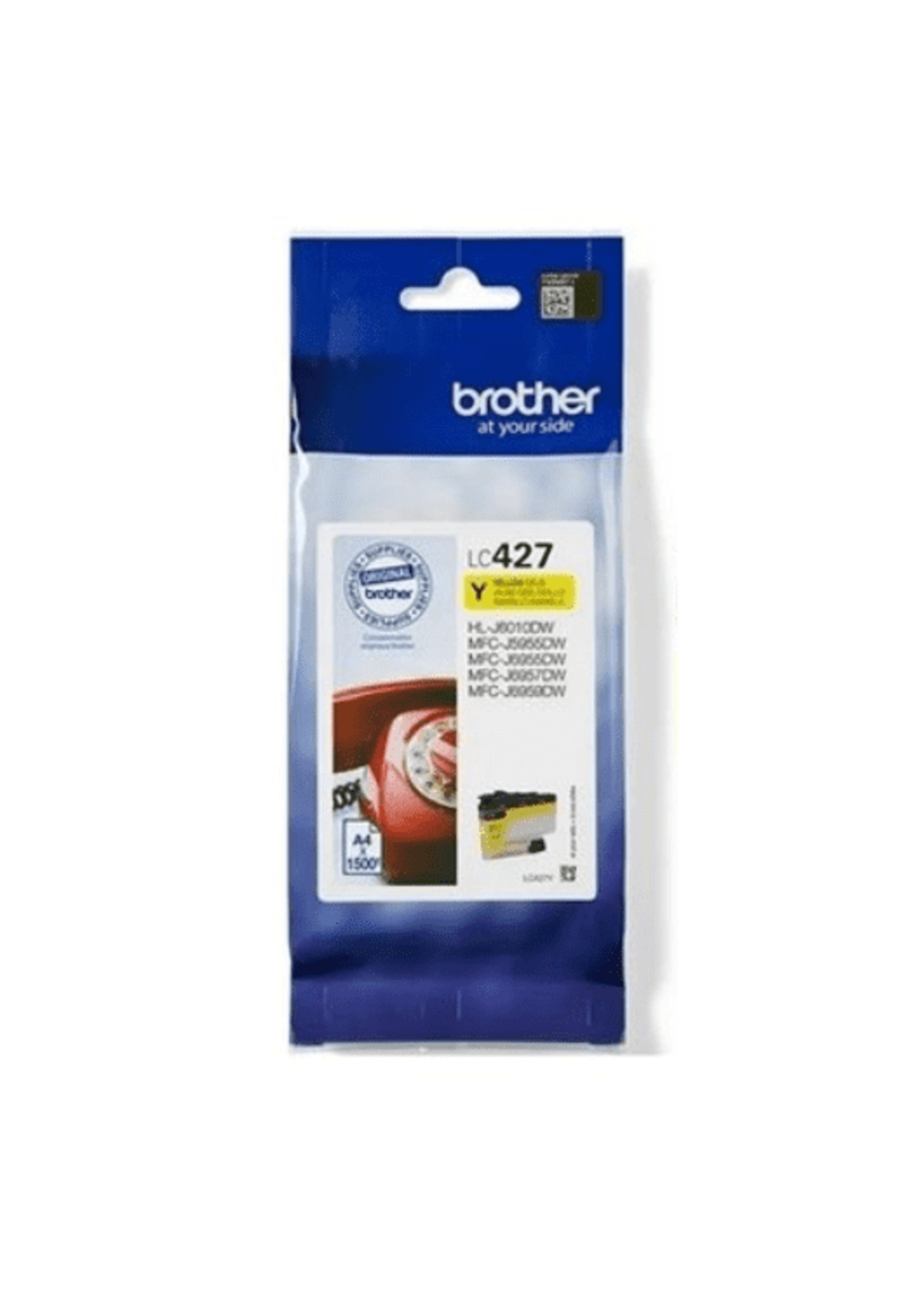 ראש דיו צהוב מקורי Brother LC427Y
